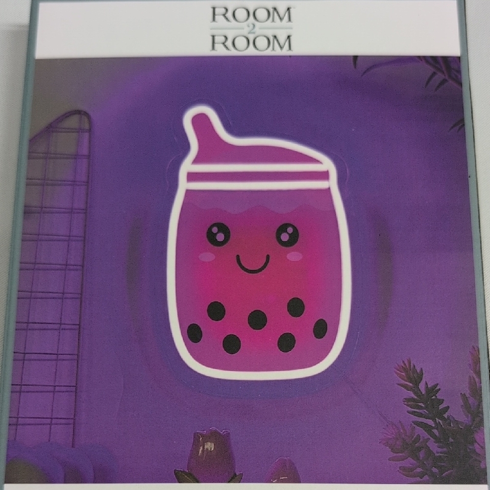 Boba Tea LED wall light NIP - Picture 2 of 7